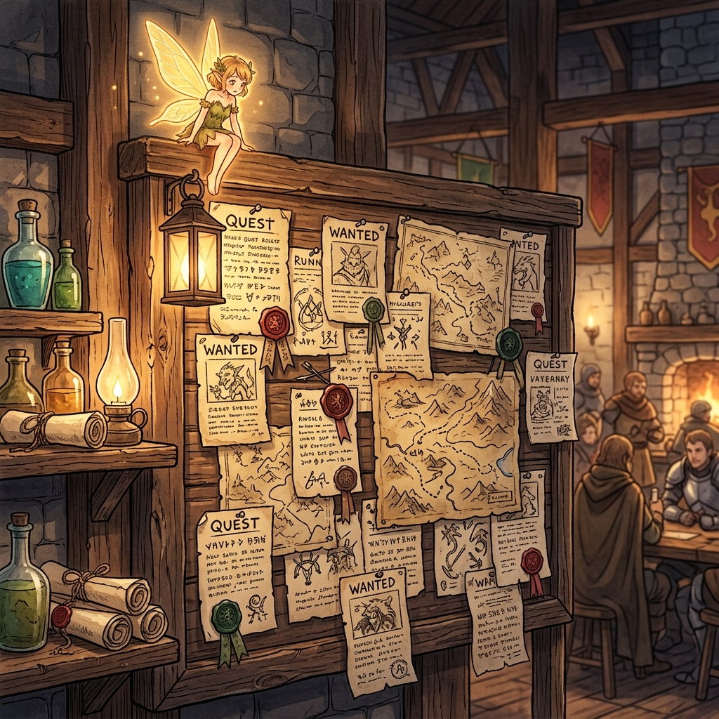 Adventurer's Quest Board